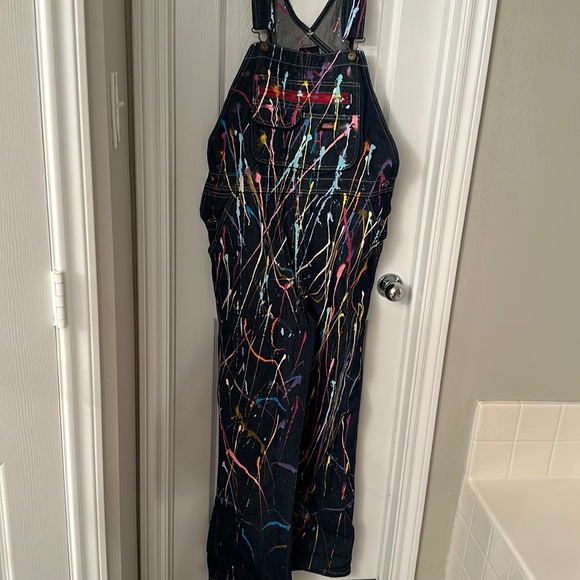 Dickies Pants - Dickies denim overalls in excellent loved condition